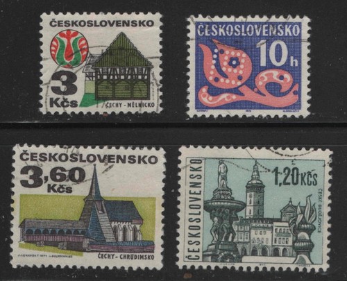 Czechoslovakia stamps showing
