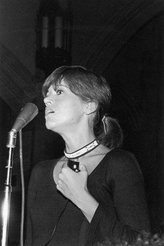 Jane fonda holds slide - fonda,