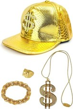 4pc HipHop Rapper Costume Set