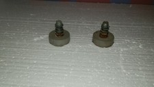 Pair of Used Hotpoint Creda W220VW Washing Machine Screw Feet With Rubber Bottom