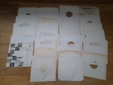 25 Vintage 12"  Mixed Paper Inner Record Sleeves 