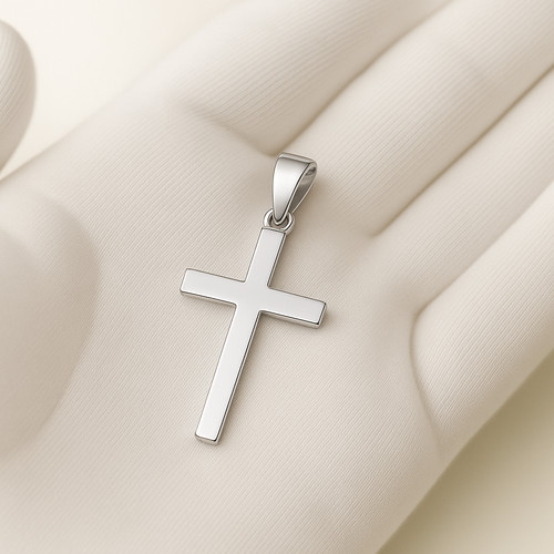 Solid sterling silver - silver, (925)