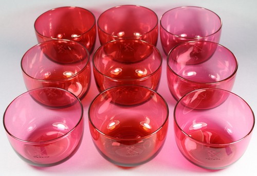 Antique victorian cranberry - 9,