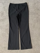 LADIES PAPAYA @ MATALAN BLACK TROUSERS SIZE 12 stretchy