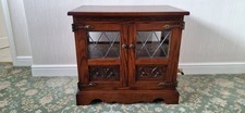 Old Charm Wood Bros Oak TV Media Cabinet 