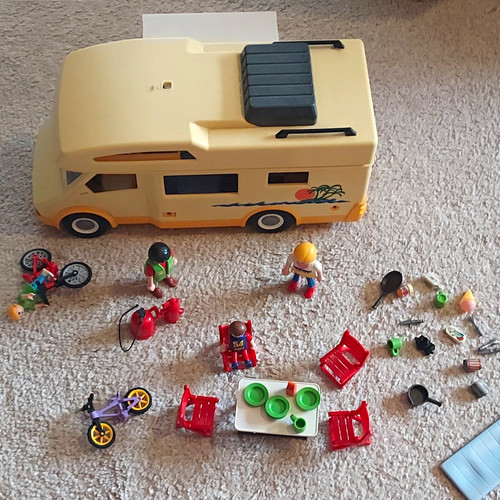 Playmobil camper van motorhome - van,