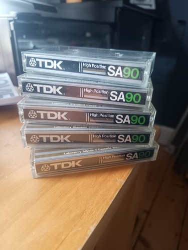 Vintage tdk c90 chrome - tdk, sa-c90
