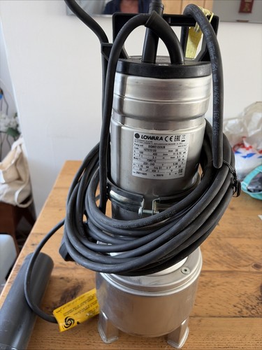 Lowara domo10vx sump pump - domo10vx/b,