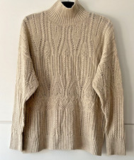 NWT Ladies Beige Wool Cashmere