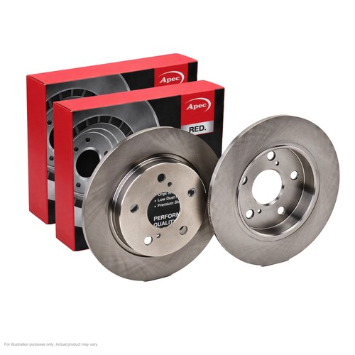 Apec rear brake discs - 2x,