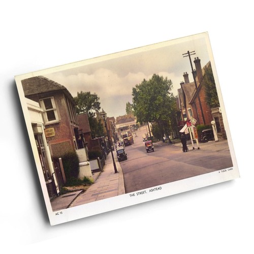 Print vintage surrey - a4,