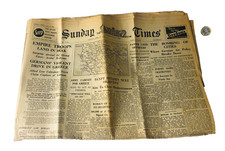 News Paper Sunday Times War