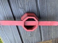 Vintage Wheel Hub/Nut Remover/wheel Brace  With Tyre Lever No Idea What Car