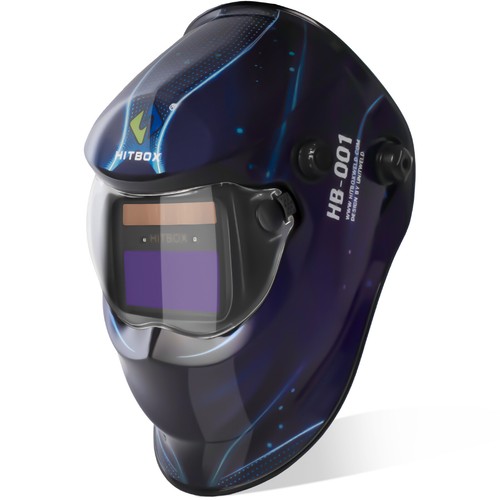 Large view welding helmet pro - large,