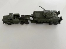 Dinky Super Toys Mighty Antar Tank Transporter and Tank 660/651 Vintage