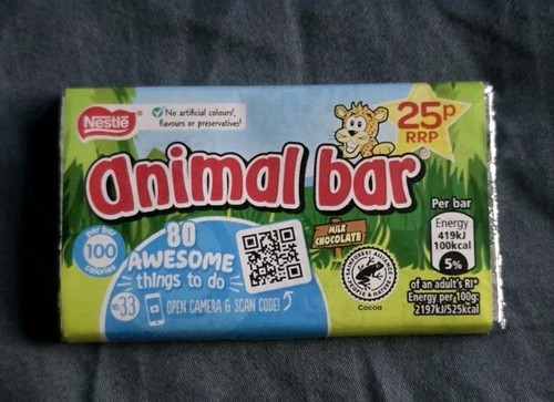 Nestle animal bar rare - bar.,