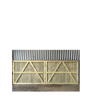 DRIVEWAY GATE Framed heavy
