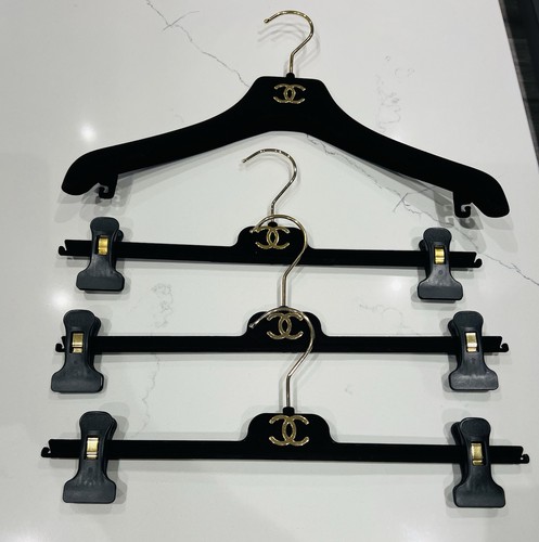 Chanel velvet hangers set 4 - set, of