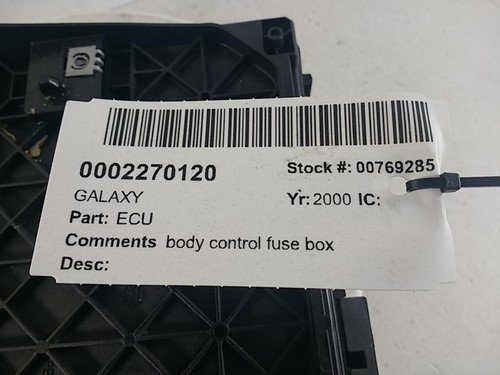 Ecu galaxy ford petrol - ford, 2.3l
