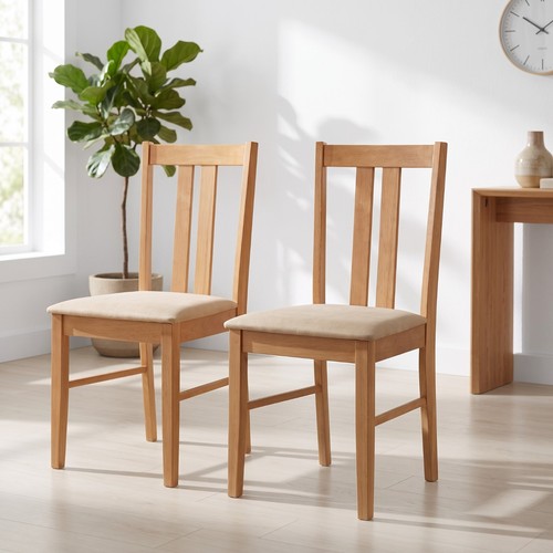 Pair solid wood - solid, dining