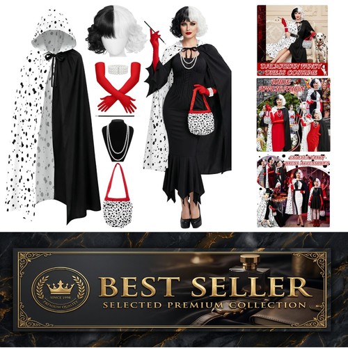 Pcs cruella costume - pcs,