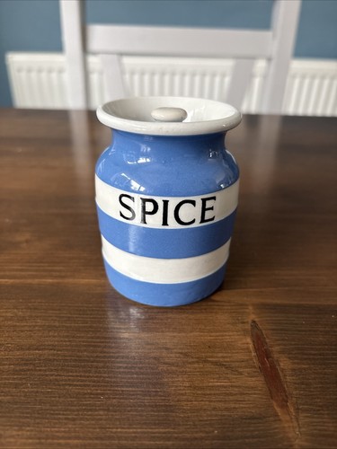 Green cornishware spice - g,