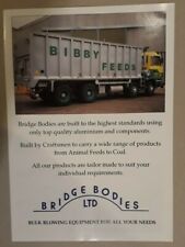 Bridge Bodies Bulk Blower Tipper Trailers Brochure c.1992