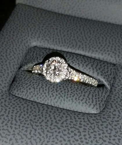 Tolkowsky engagement ring 7 - ring, sz