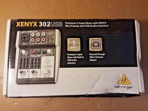 New behringer xenyx 302usb - 302usb, 5