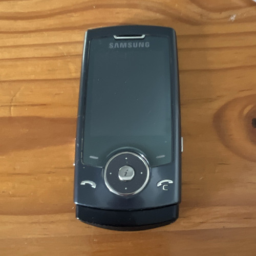 Samsung sgh u600 black slider - sgh-u600,