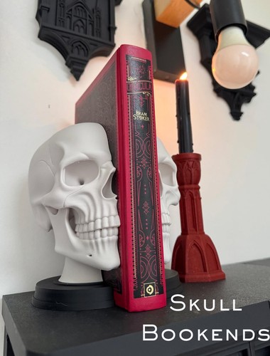 Pair half skull - half,