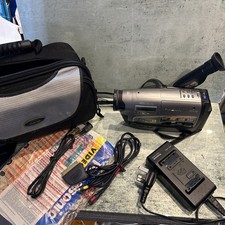 Panasonic VHS Handheld Camcorder RX18 With Battery And Charger working 