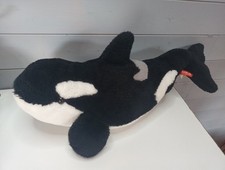 WILD REPUBLIC PLUSH  45cm ORCA KILLER WHALE 