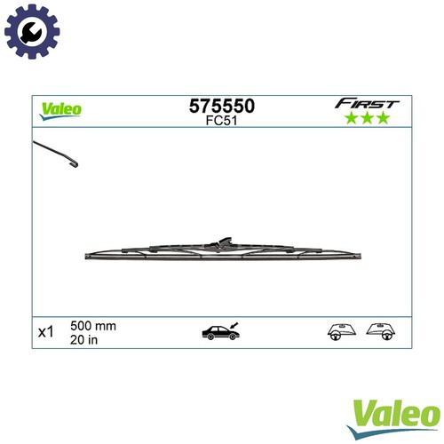 Wiper blade 575550 - blade, for