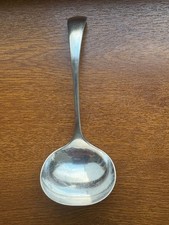 Vintage Silver-Plated Sauce / Cream Ladle – O.B.L.D. EPNS A1 – British Made
