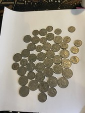 One and Two Shilling Coin Bundle 1940’s To 1960’s