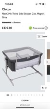 Chicco Next2Me Twin Cot