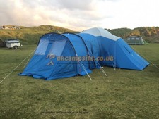 Wild Country Halo 73 family Tent 2 bedroom sleeps 7 includes kitchen extension 
