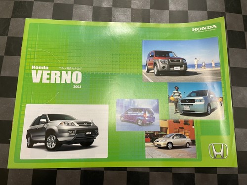 Honda verno 2003 lineup sales - honda,