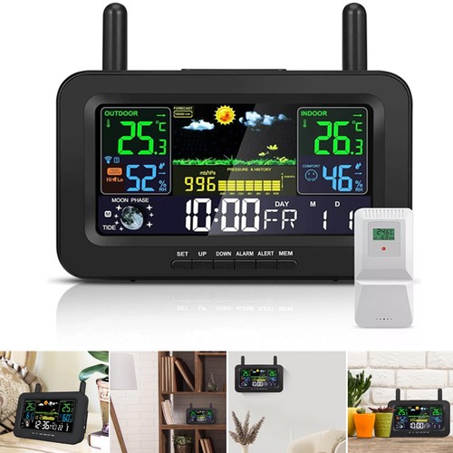 Weather station indoor outdoor - weather,