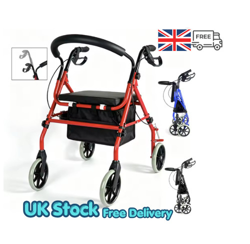 Heavy duty folding rollator - duty,