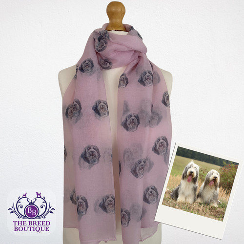 Bearded collie dog print - bearded,