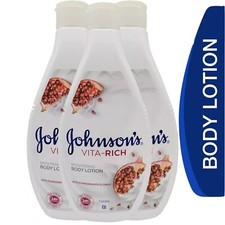 Johnsons Vita-Rich Brightening Body Lotion - 400ml Pack 3