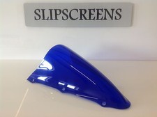 Yamaha Yzf R 125 Double Bubble Screen, BLUE , Made In The Uk, New,