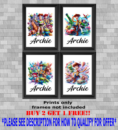Personalised disney toy story - toy,