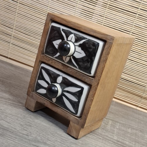 Mango wood spice - storage, box