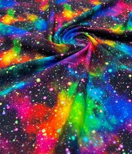 Speckled Galaxy Print Cotton