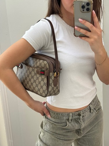 Gucci monogram shoulder bag - monogram,