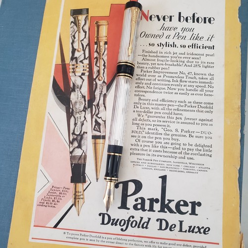 1990 parker duofold - parker,
