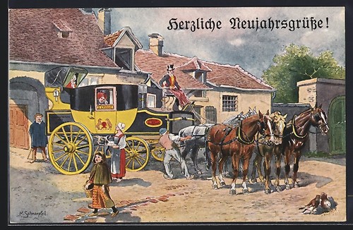 Artist postcard french - postcard:,